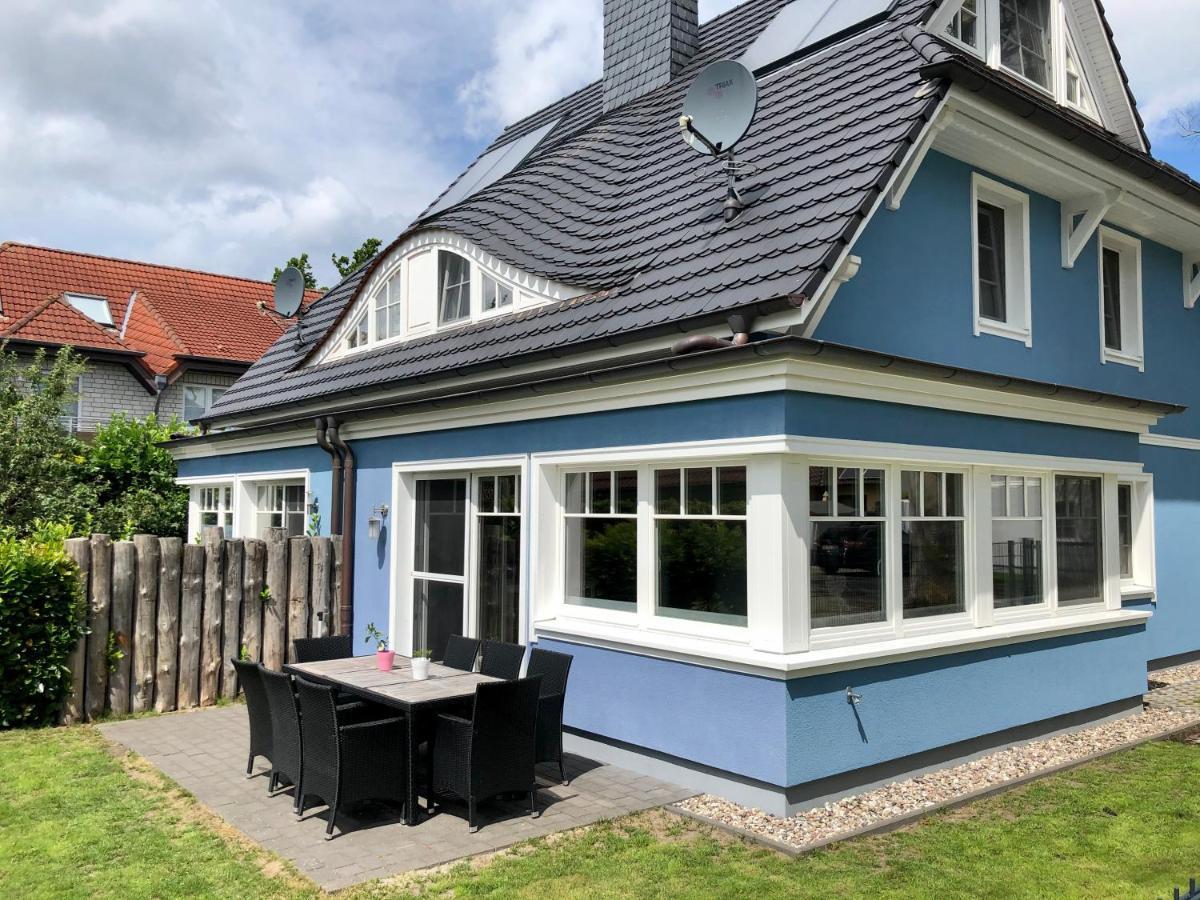 Ostseelagune Zingst, Exklusive Dhh, Strandnah, Sauna, Kamin, 3 Sz, 2 Baeder, Glasfaser, Haustierfrei, Garten Mit Suedterrasse, E-Ladesaeule, 2 Stellplaetze, Strandkorb, Fahrradschuppen, Waschmaschine, Trockner, Nichtraucher Ngoại thất bức ảnh